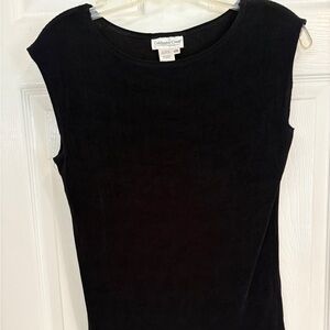Coldwater Creek Classic Black Tank Top